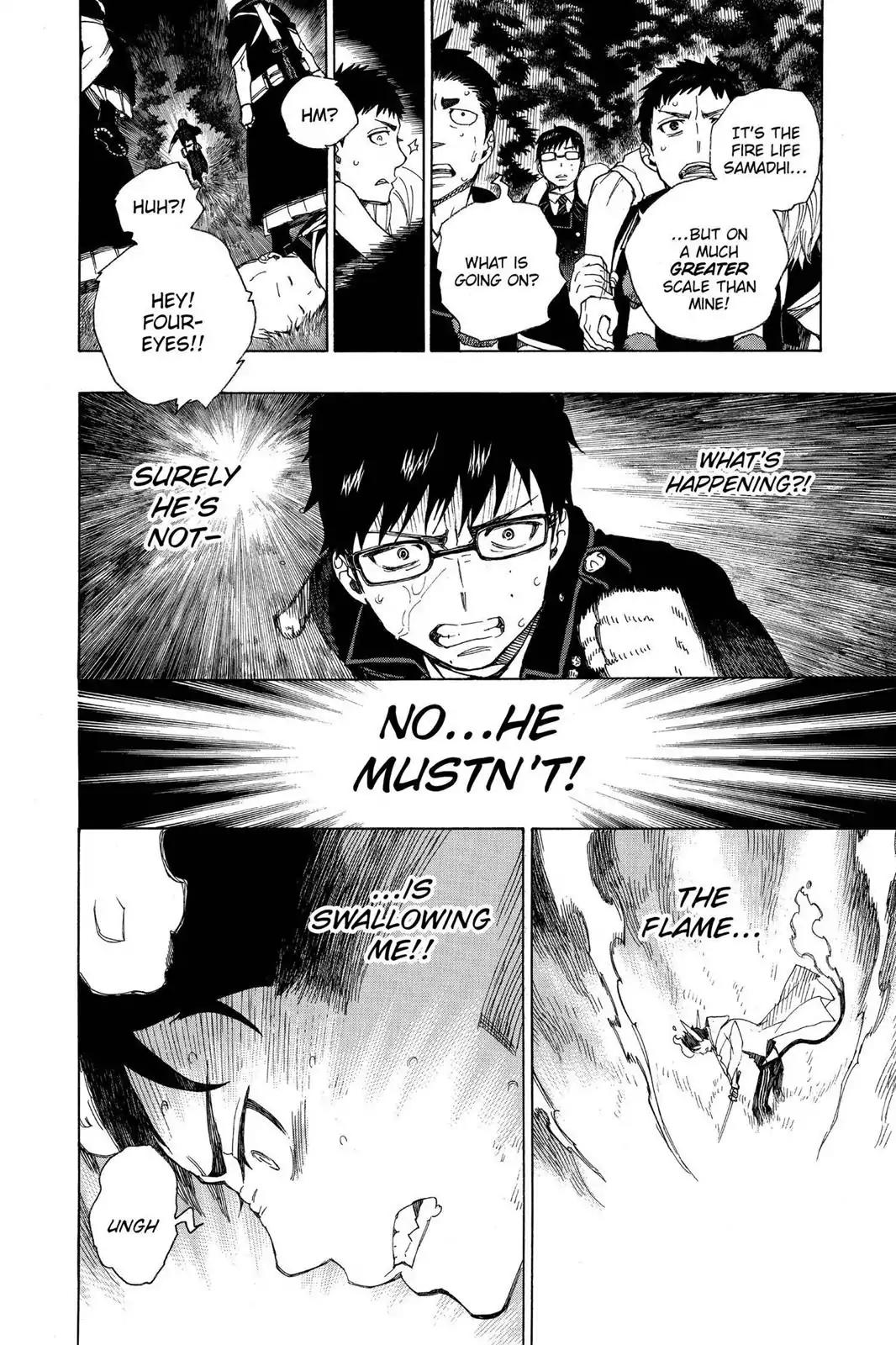 Ao no Exorcist Chapter 33 page 17 - Chapter 33: Obliterate
