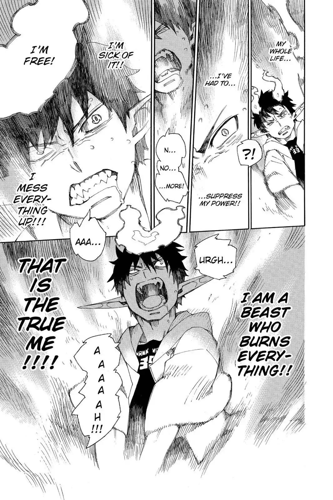 Ao no Exorcist Chapter 33 page 18 - Chapter 33: Obliterate