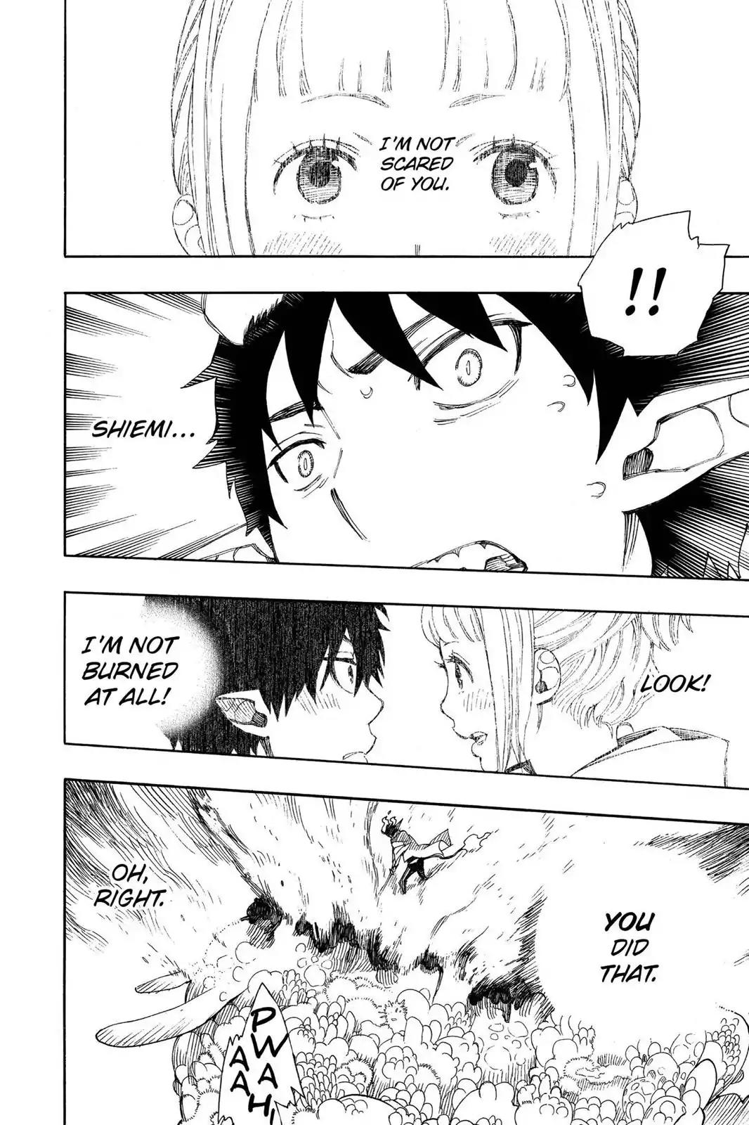 Ao no Exorcist Chapter 33 page 19 - Chapter 33: Obliterate