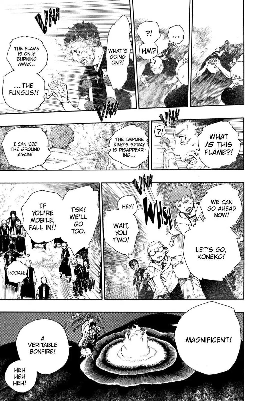 Ao no Exorcist Chapter 33 page 28 - Chapter 33: Obliterate