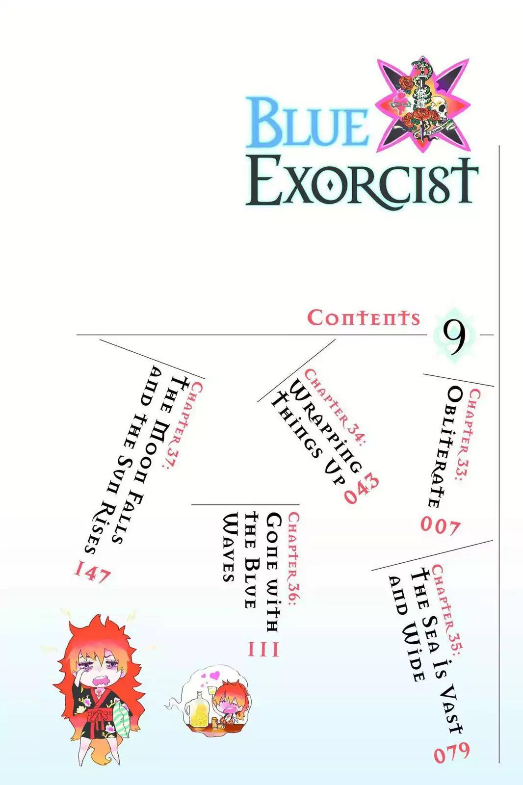 Ao no Exorcist Chapter 33 page 3 - Chapter 33: Obliterate