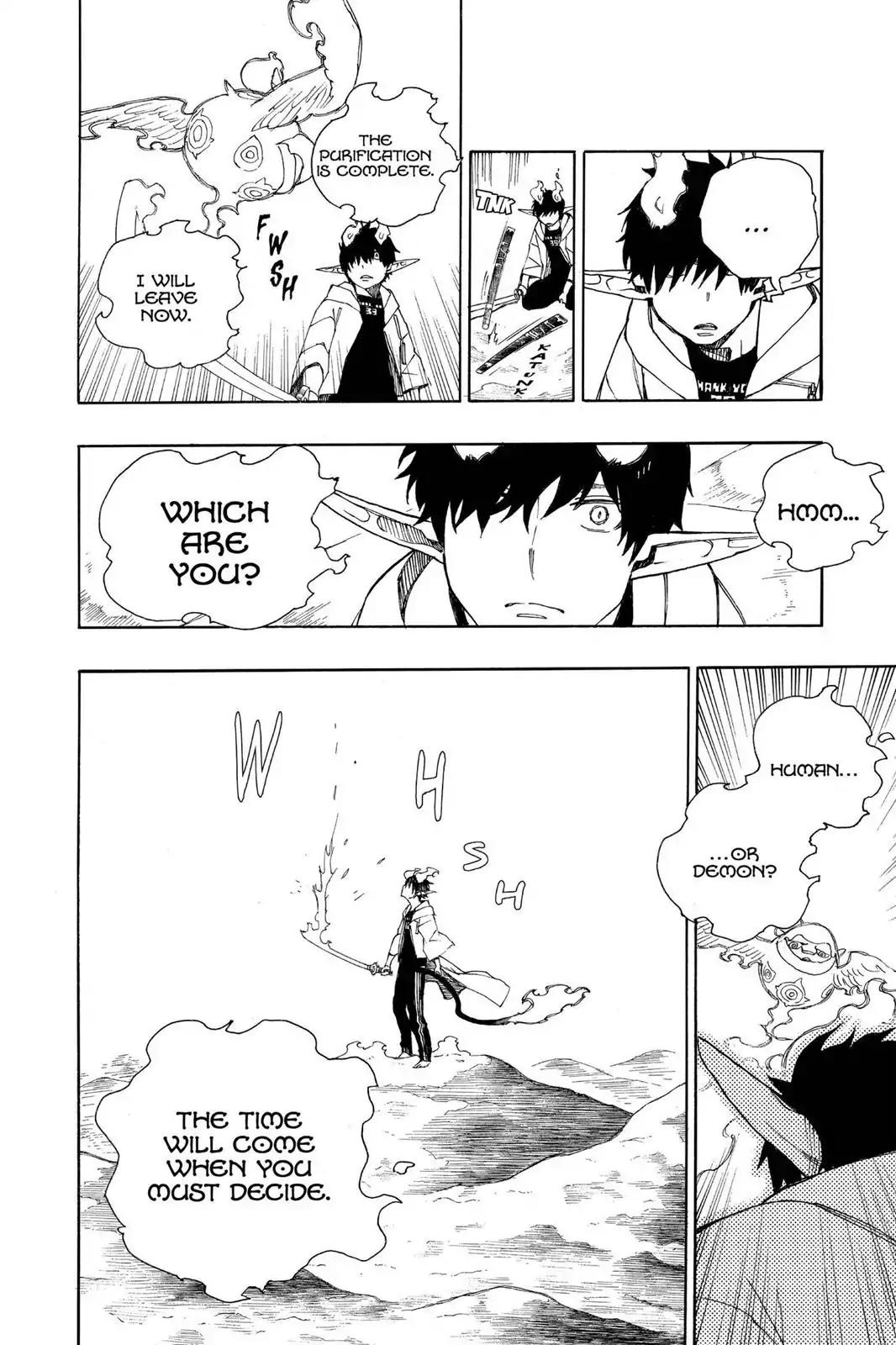 Ao no Exorcist Chapter 33 page 31 - Chapter 33: Obliterate
