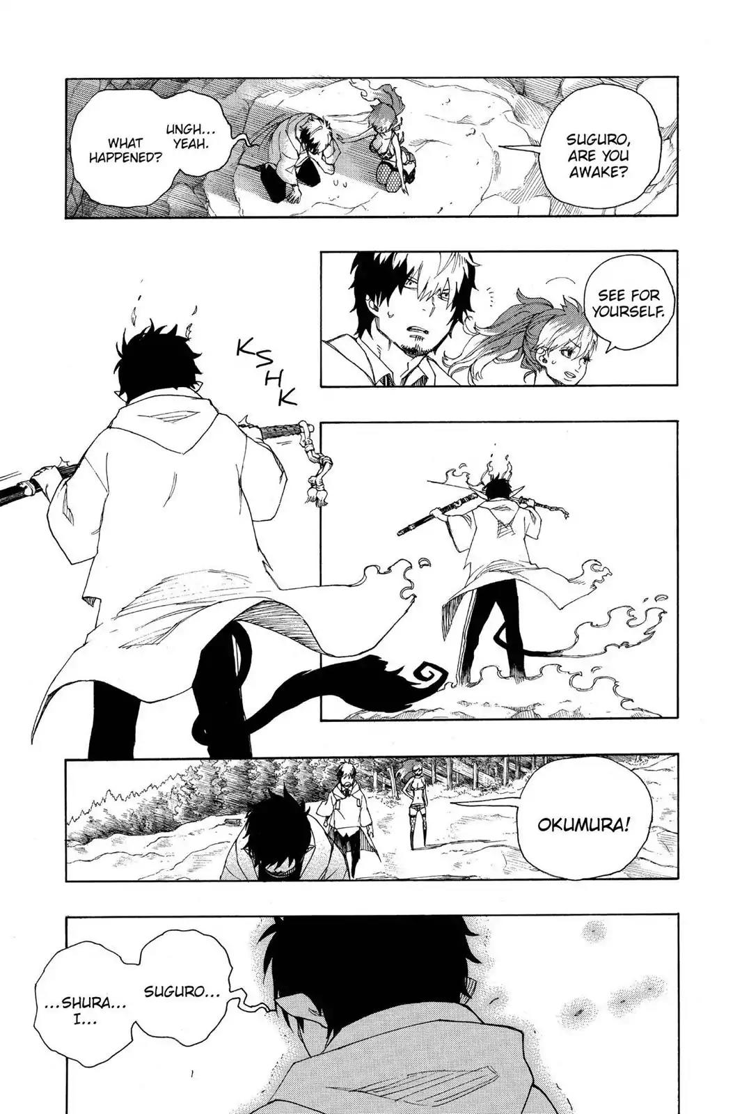 Ao no Exorcist Chapter 33 page 32 - Chapter 33: Obliterate
