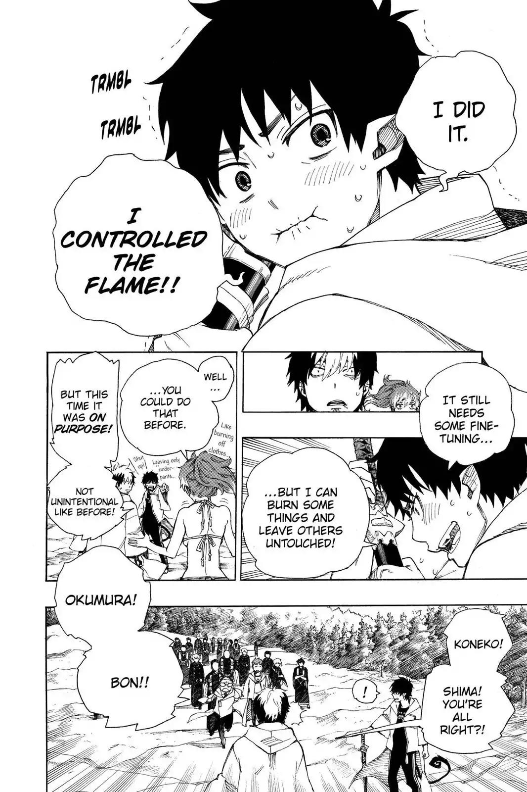 Ao no Exorcist Chapter 33 page 33 - Chapter 33: Obliterate