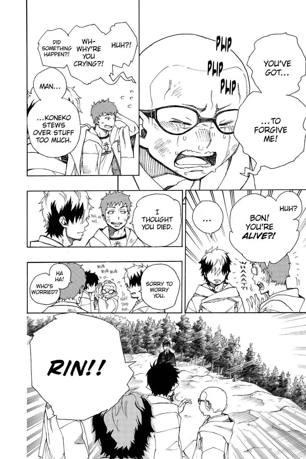Ao no Exorcist Chapter 33 page 35 - Chapter 33: Obliterate