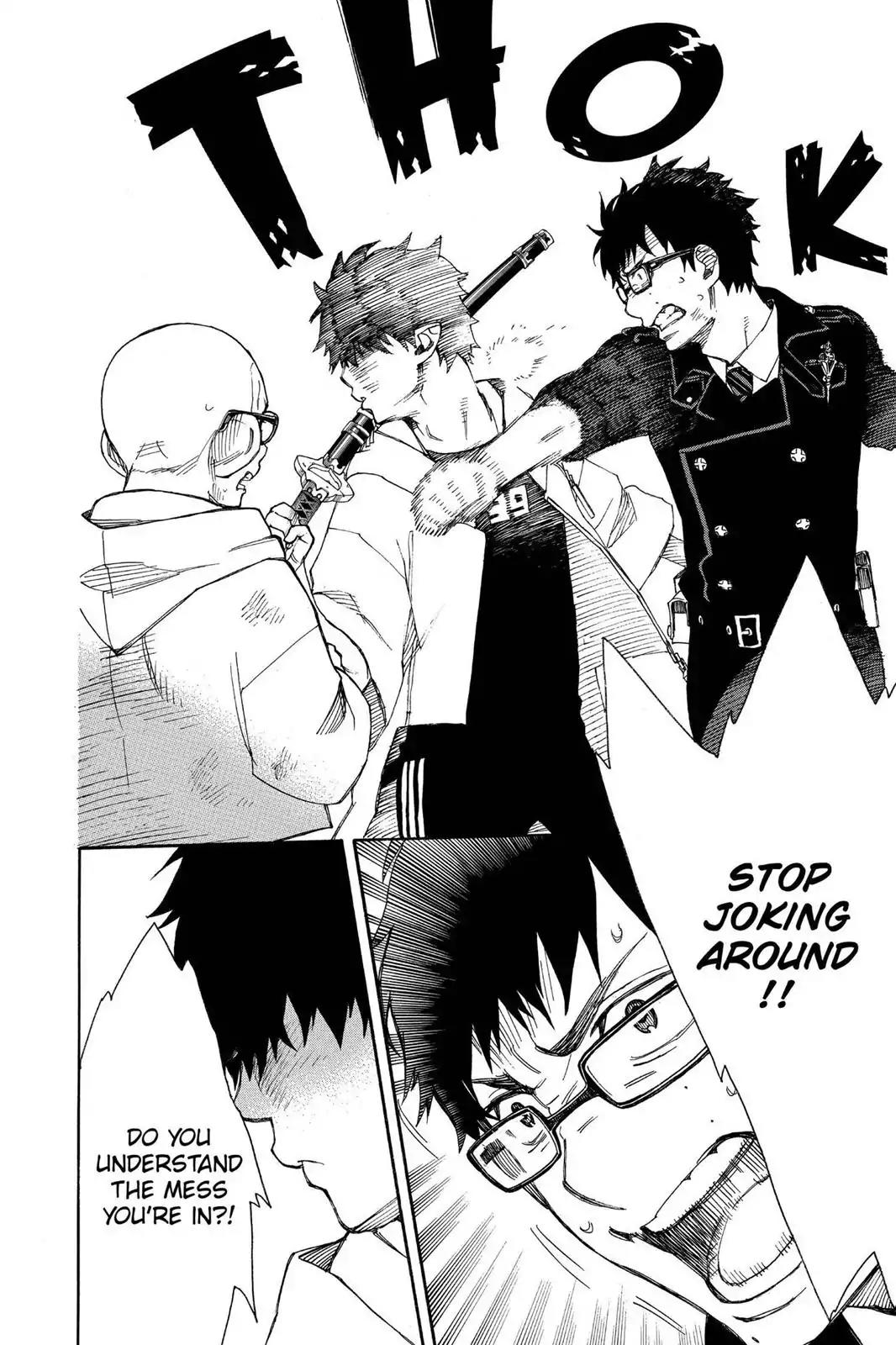 Ao no Exorcist Chapter 33 page 37 - Chapter 33: Obliterate