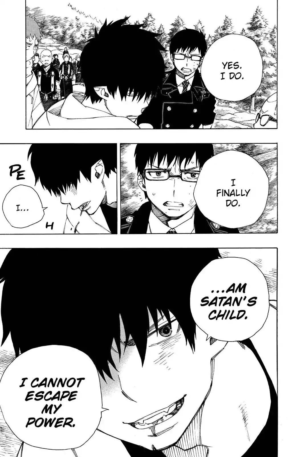 Ao no Exorcist Chapter 33 page 38 - Chapter 33: Obliterate