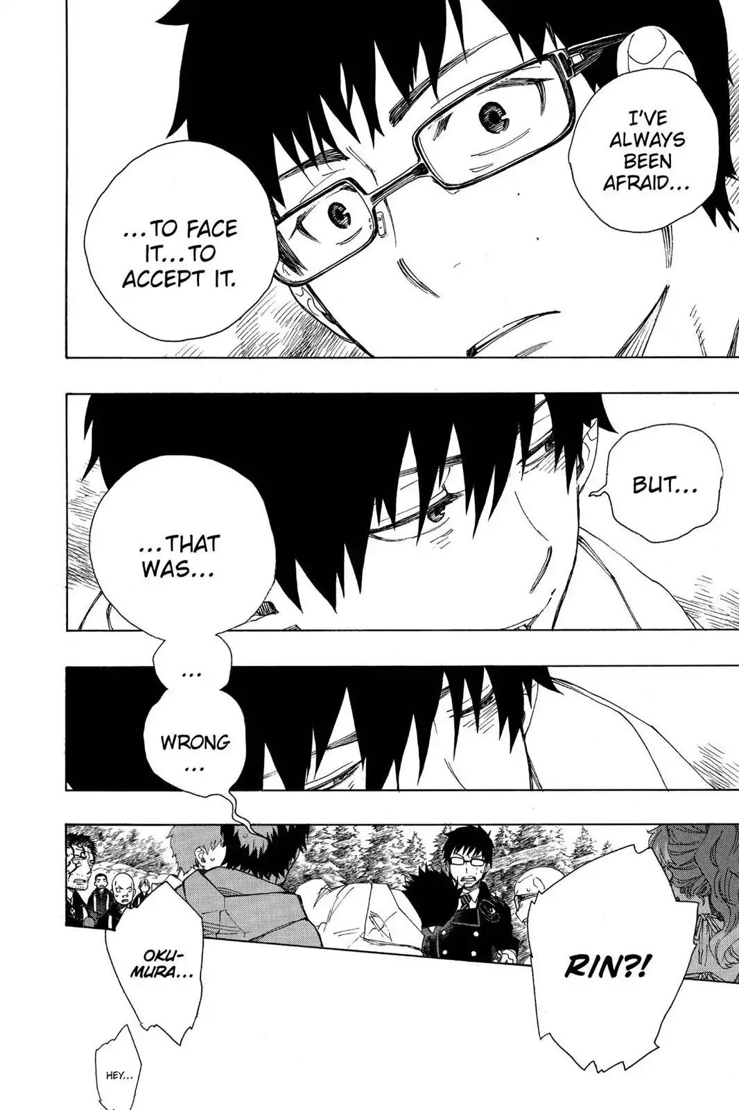 Ao no Exorcist Chapter 33 page 39 - Chapter 33: Obliterate