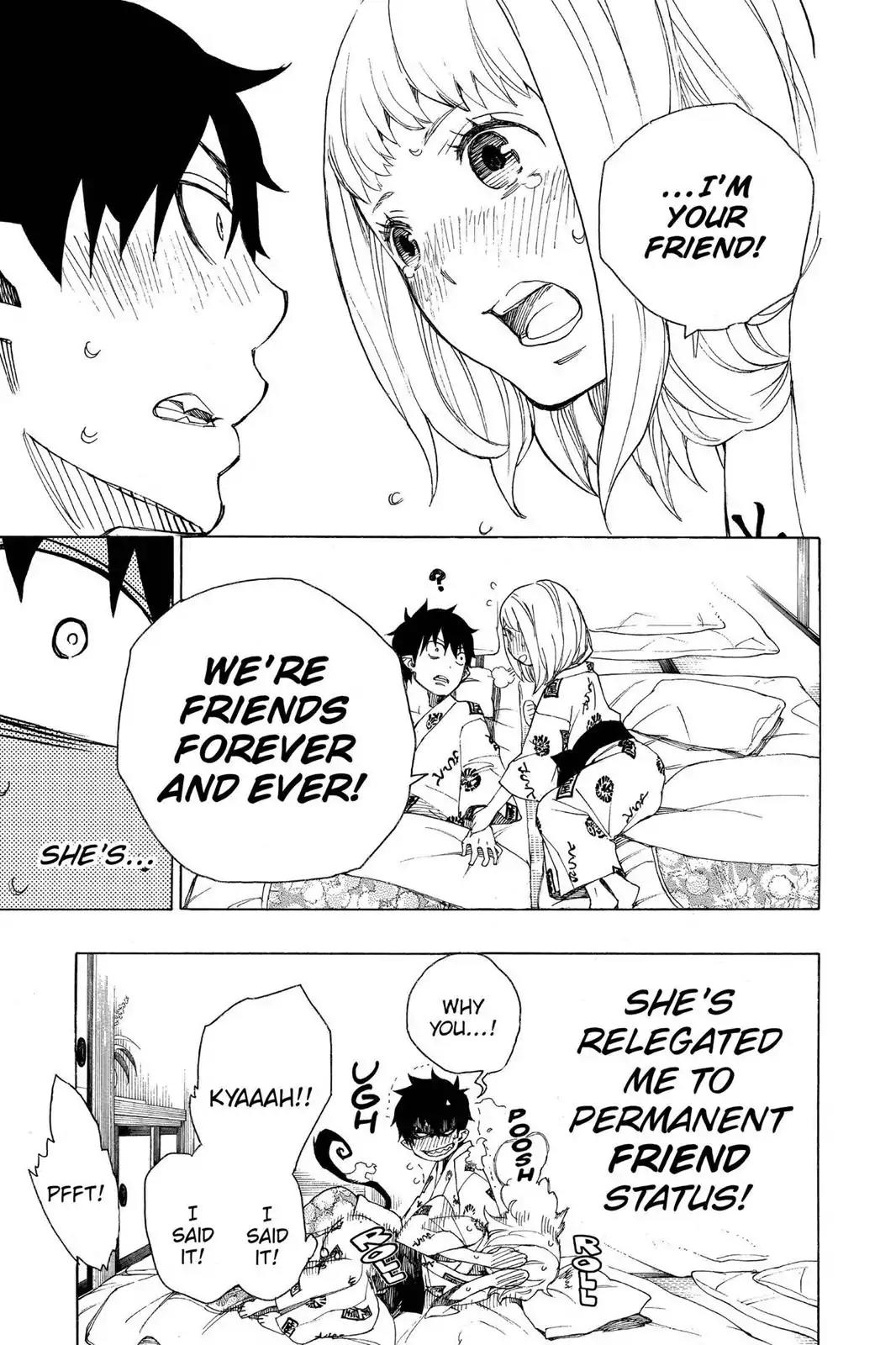 Ao no Exorcist Chapter 34 page 11 - Chapter 34: Wrapping Things Up
