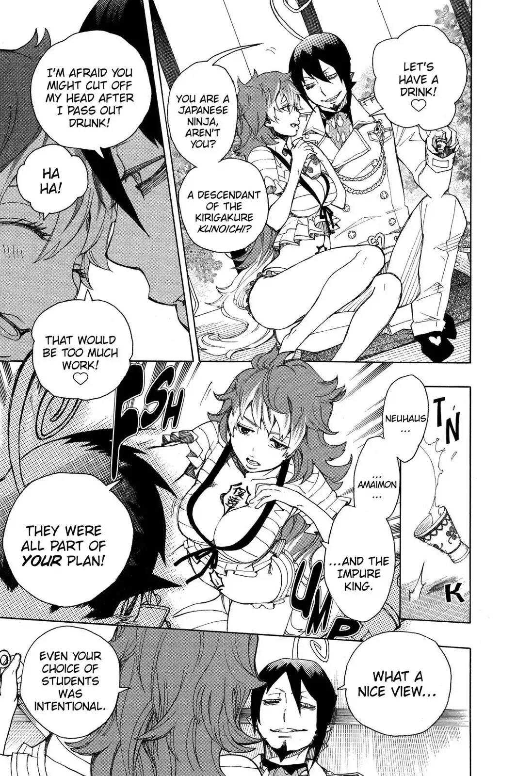 Ao no Exorcist Chapter 34 page 15 - Chapter 34: Wrapping Things Up