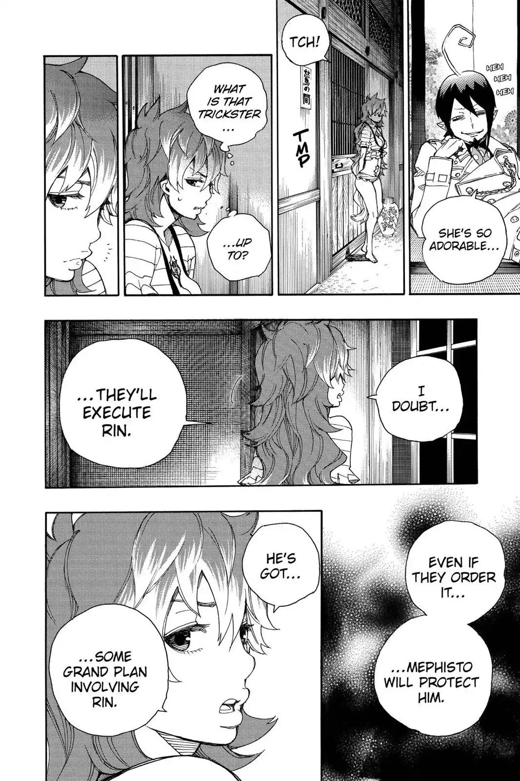 Ao no Exorcist Chapter 34 page 18 - Chapter 34: Wrapping Things Up