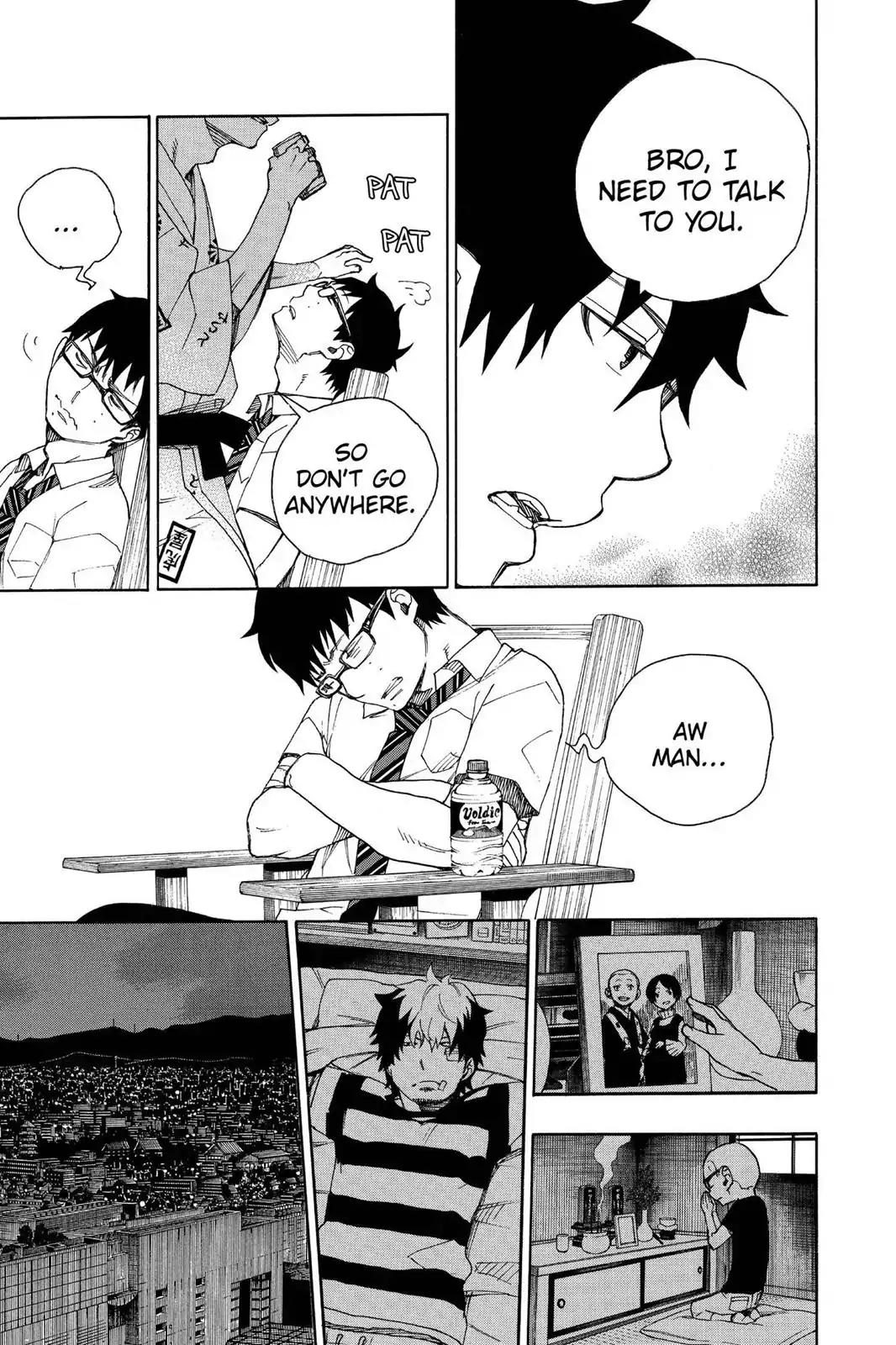 Ao no Exorcist Chapter 34 page 21 - Chapter 34: Wrapping Things Up