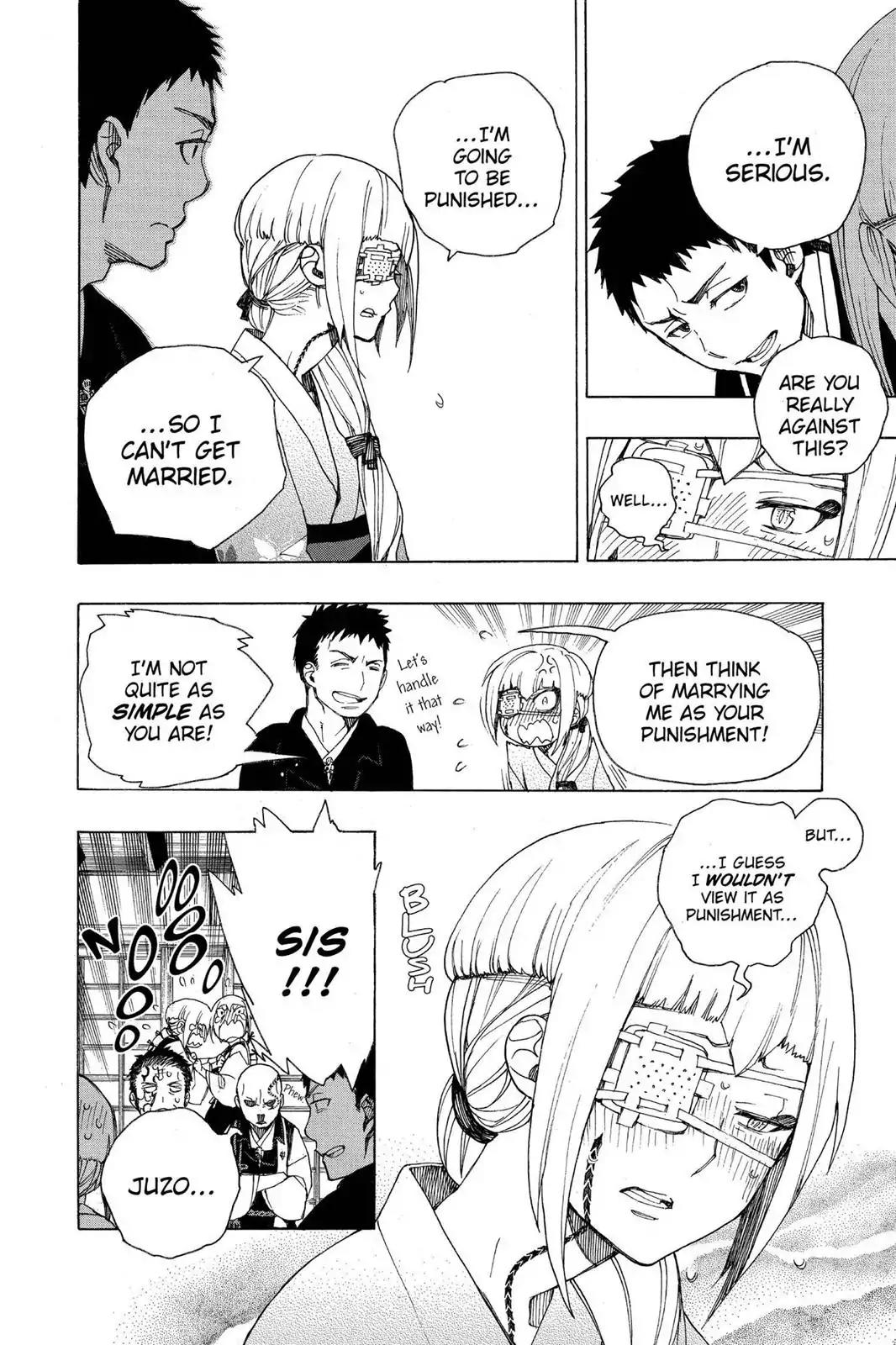 Ao no Exorcist Chapter 34 page 26 - Chapter 34: Wrapping Things Up