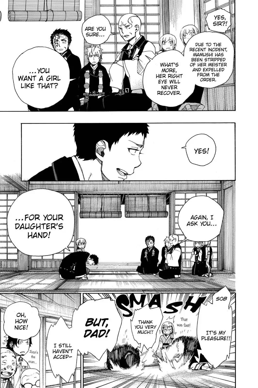 Ao no Exorcist Chapter 34 page 27 - Chapter 34: Wrapping Things Up