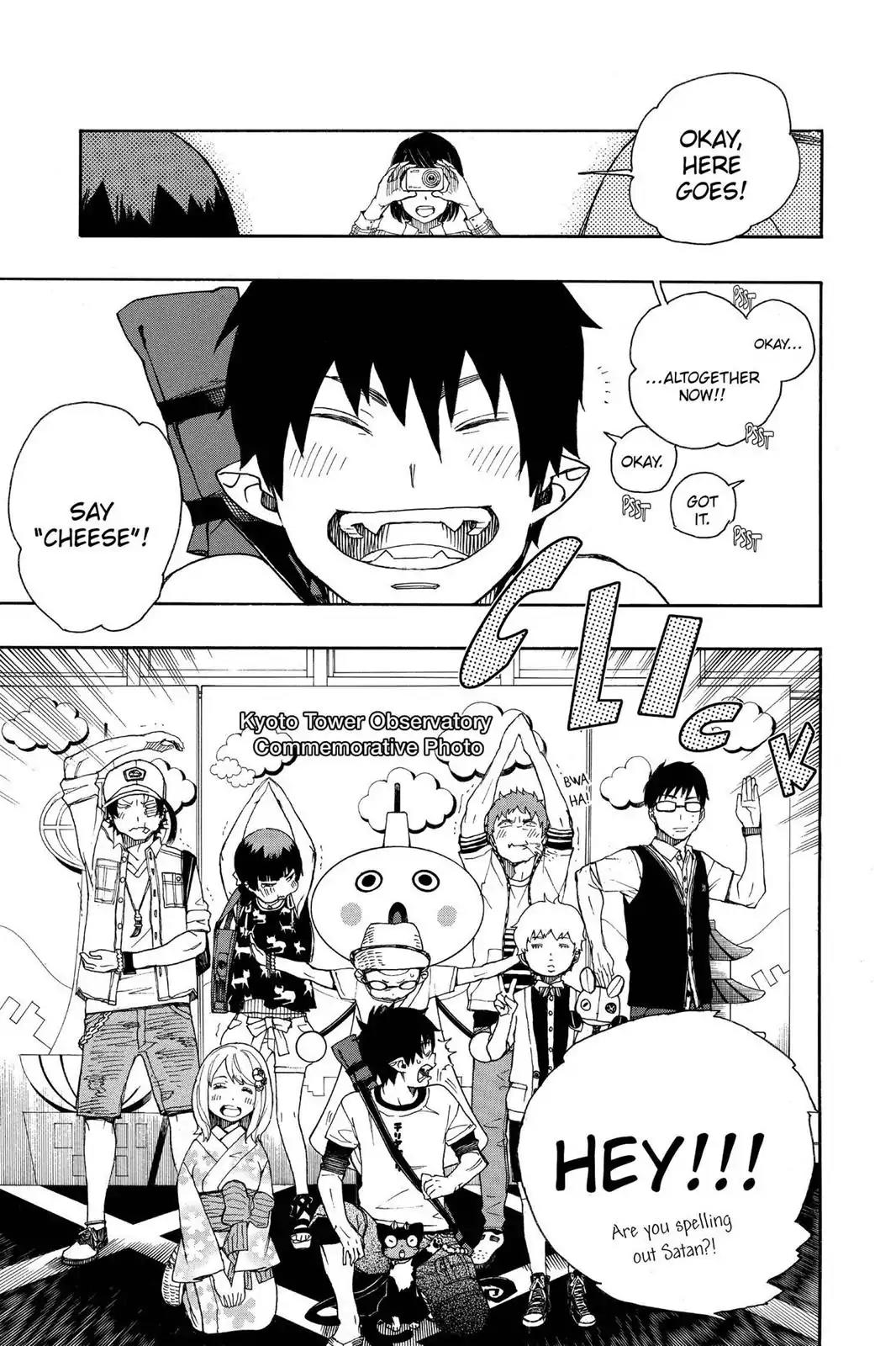 Ao no Exorcist Chapter 34 page 35 - Chapter 34: Wrapping Things Up