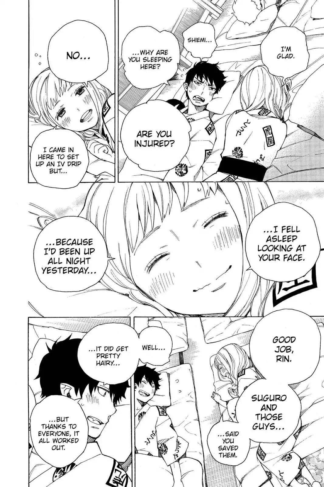 Ao no Exorcist Chapter 34 page 8 - Chapter 34: Wrapping Things Up