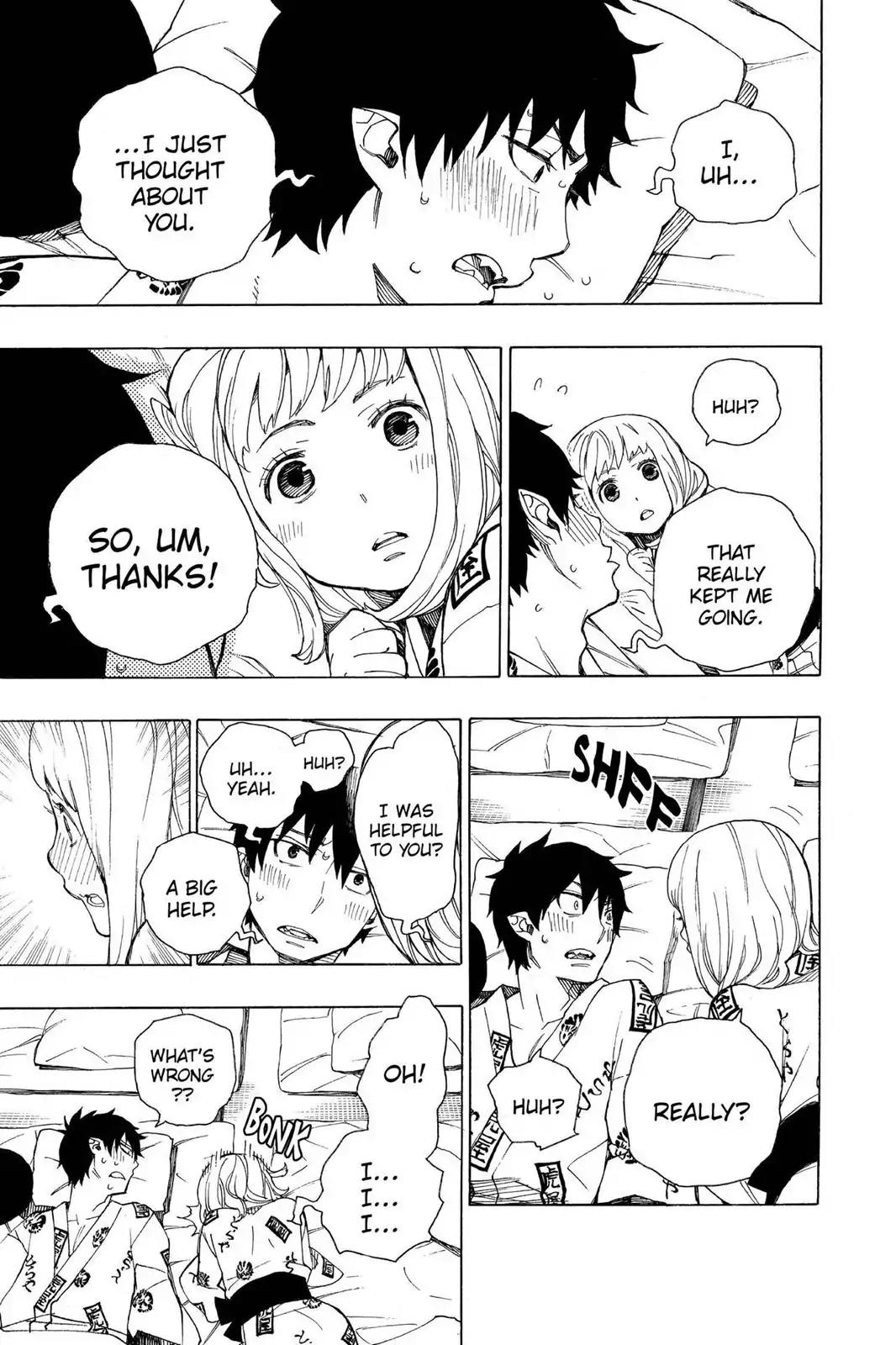 Ao no Exorcist Chapter 34 page 9 - Chapter 34: Wrapping Things Up