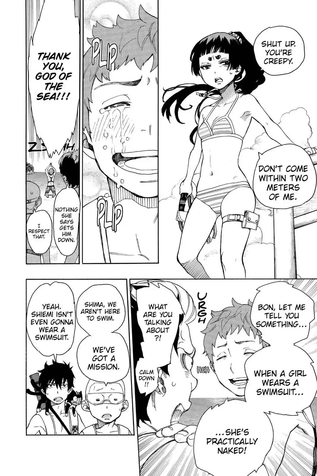 Ao no Exorcist Chapter 35 page 10 - Chapter 35: The Sea Is Vast And Wide