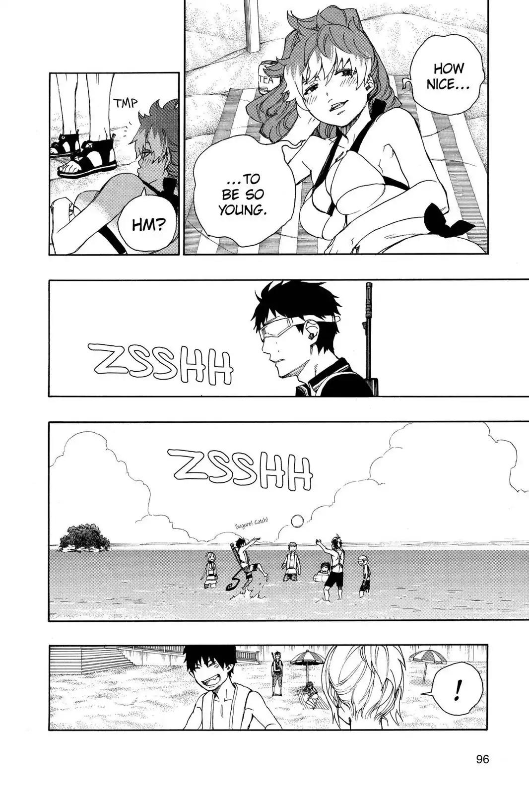 Ao no Exorcist Chapter 35 page 18 - Chapter 35: The Sea Is Vast And Wide