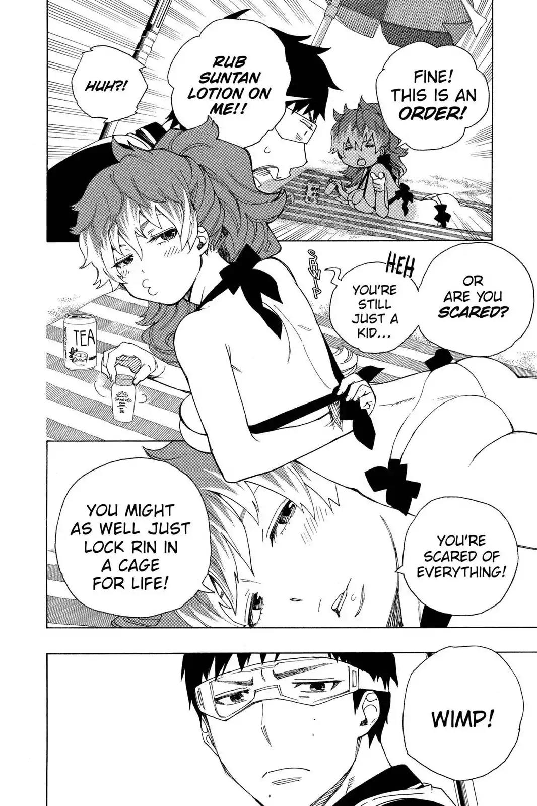 Ao no Exorcist Chapter 35 page 20 - Chapter 35: The Sea Is Vast And Wide