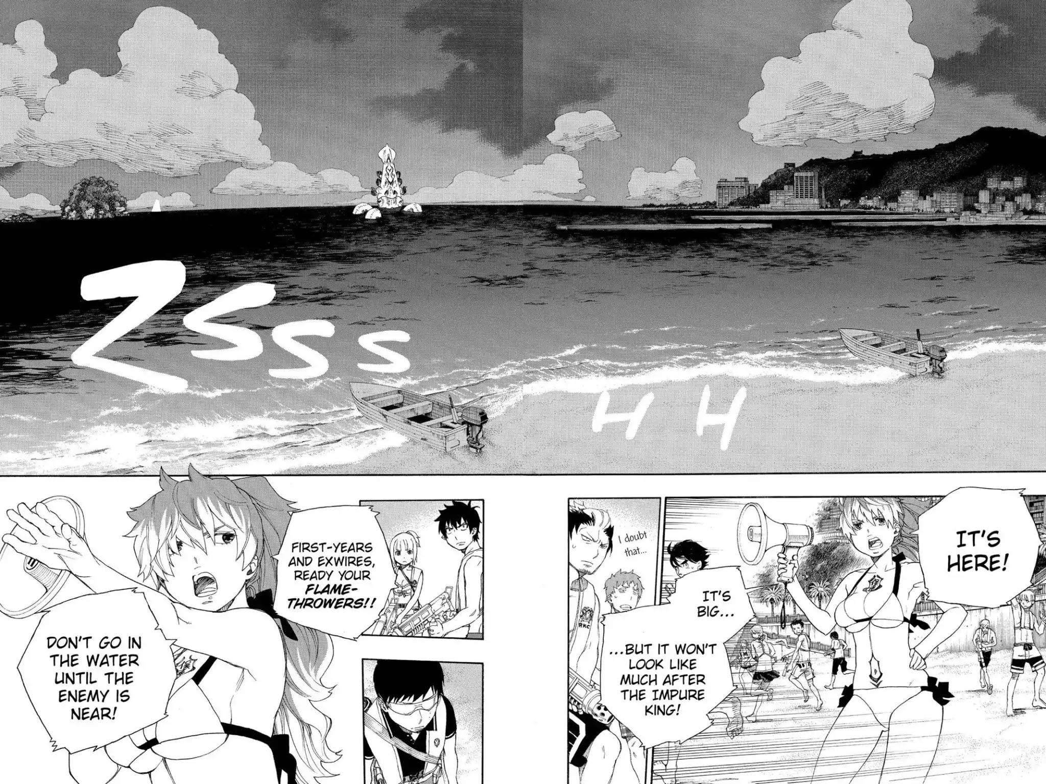 Ao no Exorcist Chapter 35 page 22 - Chapter 35: The Sea Is Vast And Wide