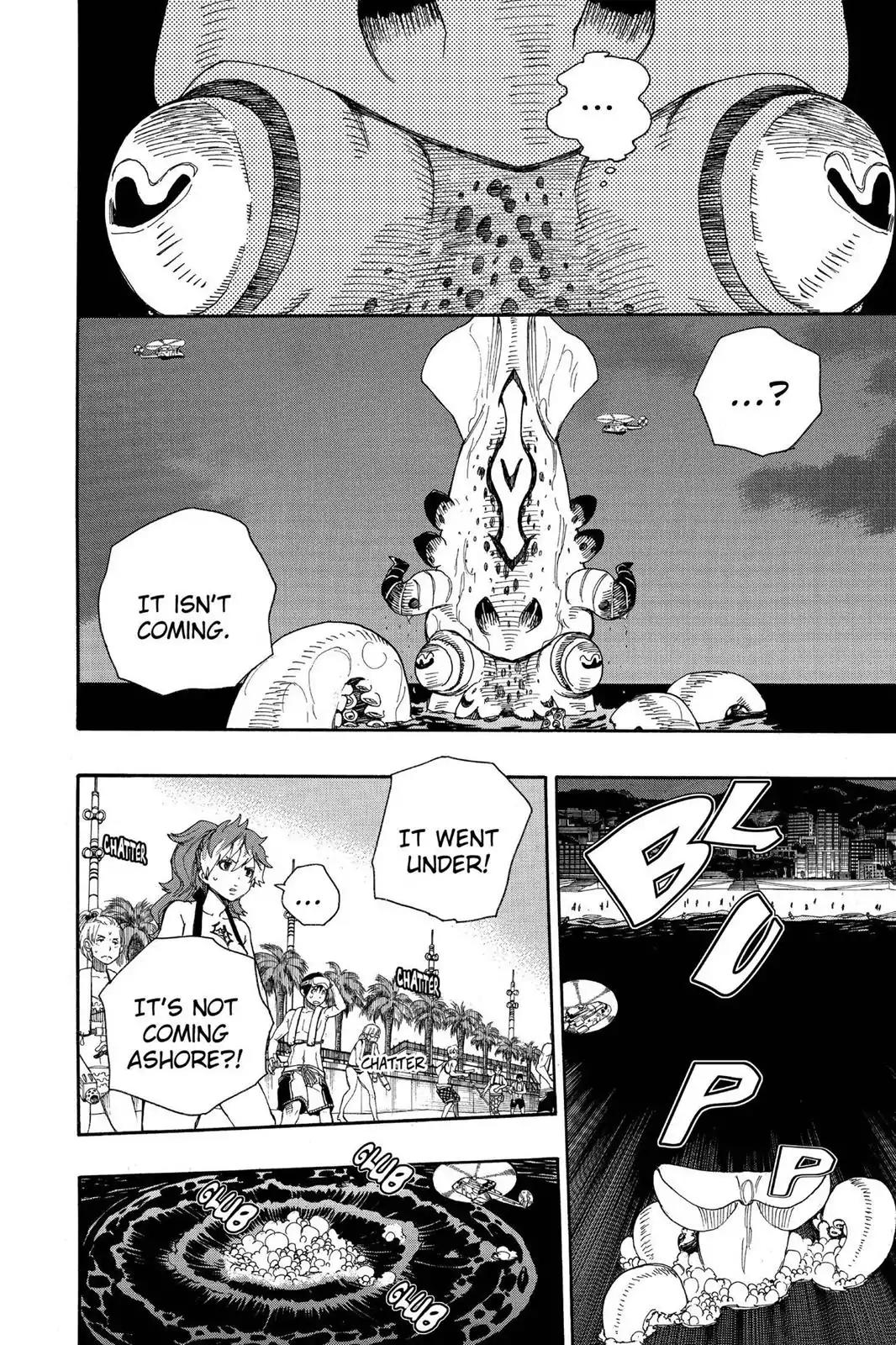 Ao no Exorcist Chapter 35 page 23 - Chapter 35: The Sea Is Vast And Wide
