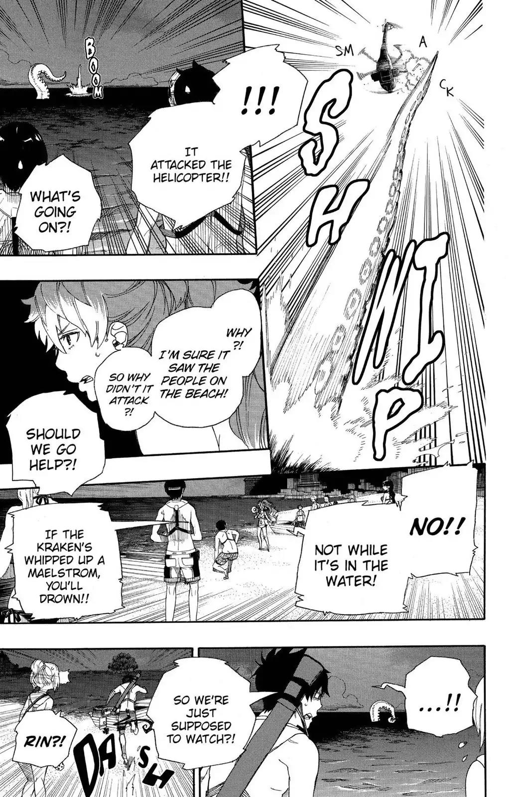 Ao no Exorcist Chapter 35 page 24 - Chapter 35: The Sea Is Vast And Wide