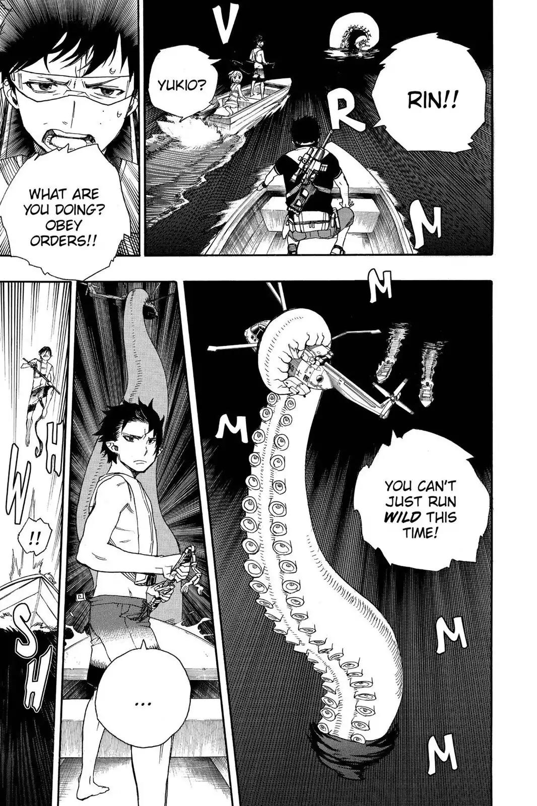 Ao no Exorcist Chapter 35 page 26 - Chapter 35: The Sea Is Vast And Wide
