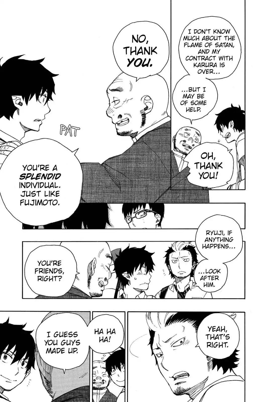 Ao no Exorcist Chapter 35 page 5 - Chapter 35: The Sea Is Vast And Wide