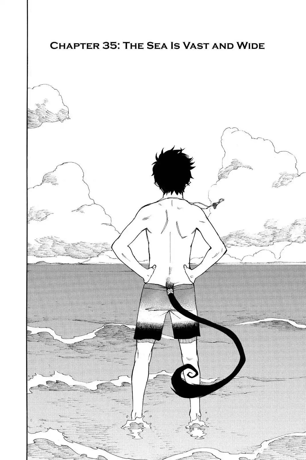 Ao no Exorcist Chapter 35 page 8 - Chapter 35: The Sea Is Vast And Wide