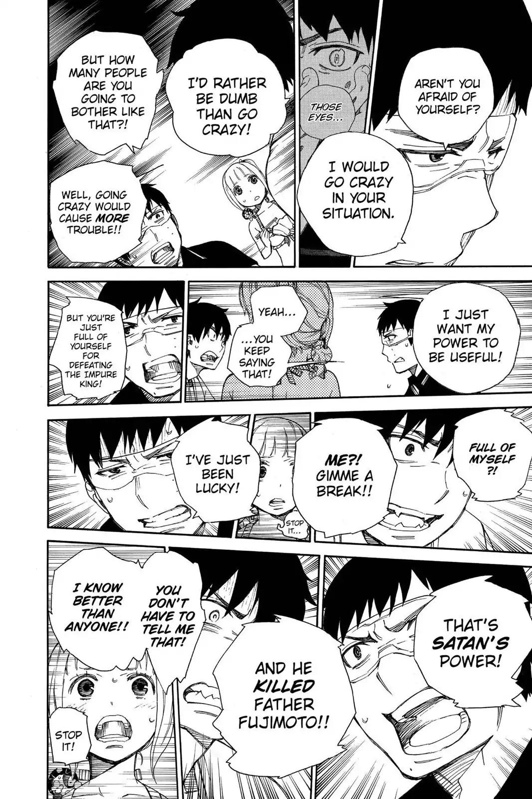 Ao no Exorcist Chapter 36 page 24 - Chapter 36: Gone With The Blue Waves