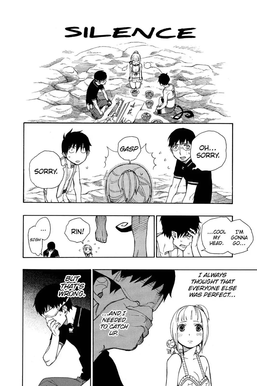 Ao no Exorcist Chapter 36 page 26 - Chapter 36: Gone With The Blue Waves