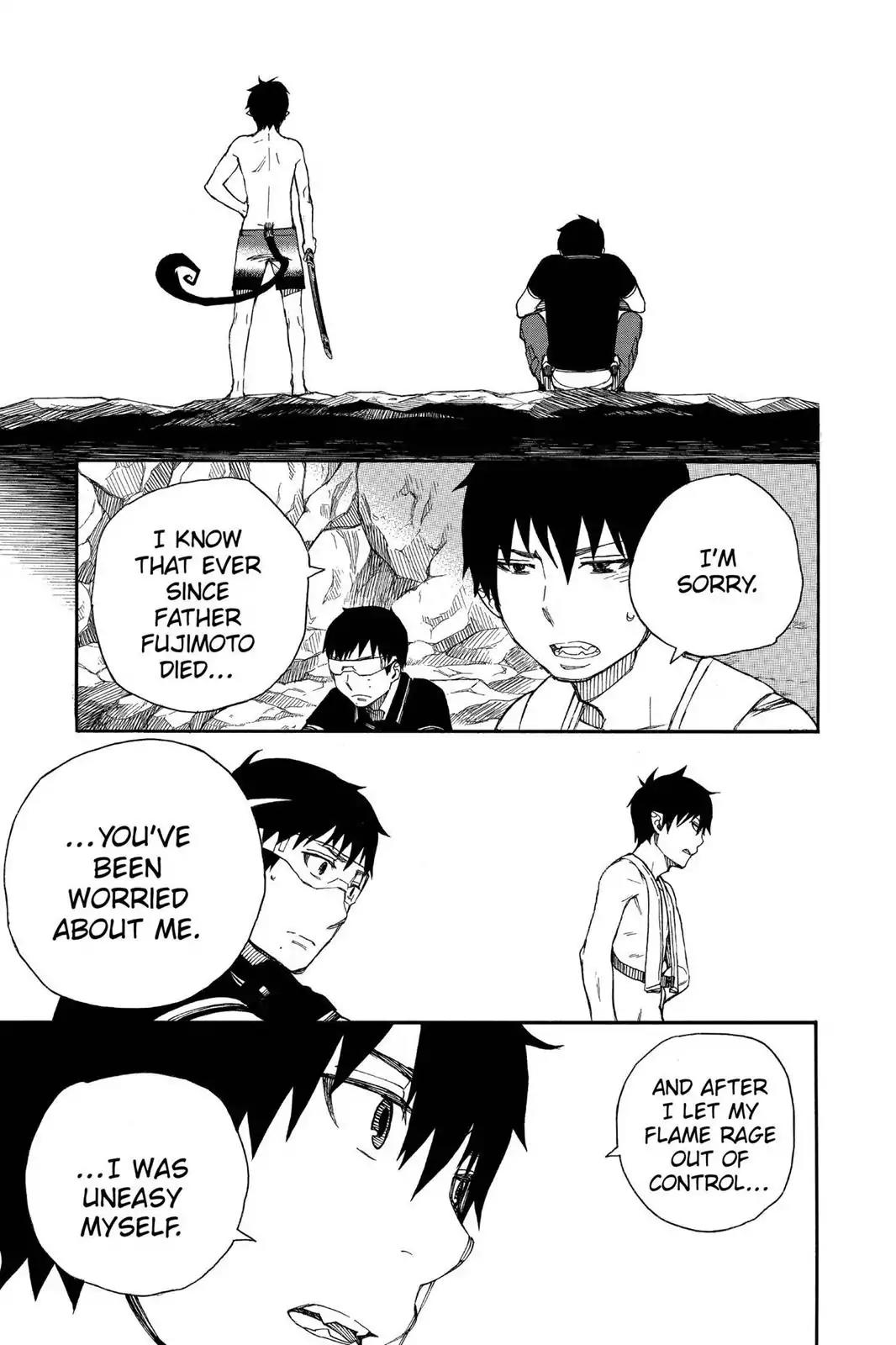 Ao no Exorcist Chapter 36 page 29 - Chapter 36: Gone With The Blue Waves