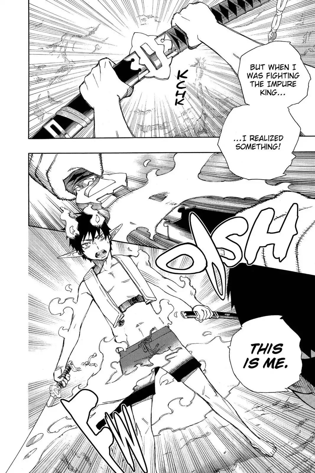 Ao no Exorcist Chapter 36 page 30 - Chapter 36: Gone With The Blue Waves
