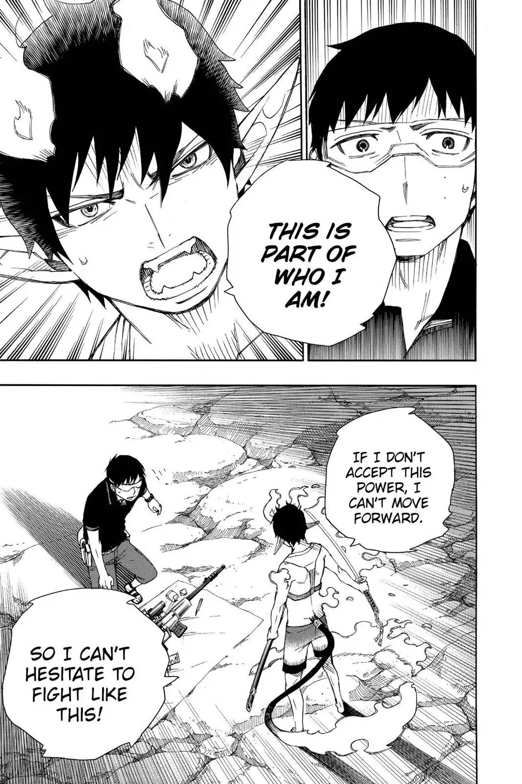 Ao no Exorcist Chapter 36 page 31 - Chapter 36: Gone With The Blue Waves