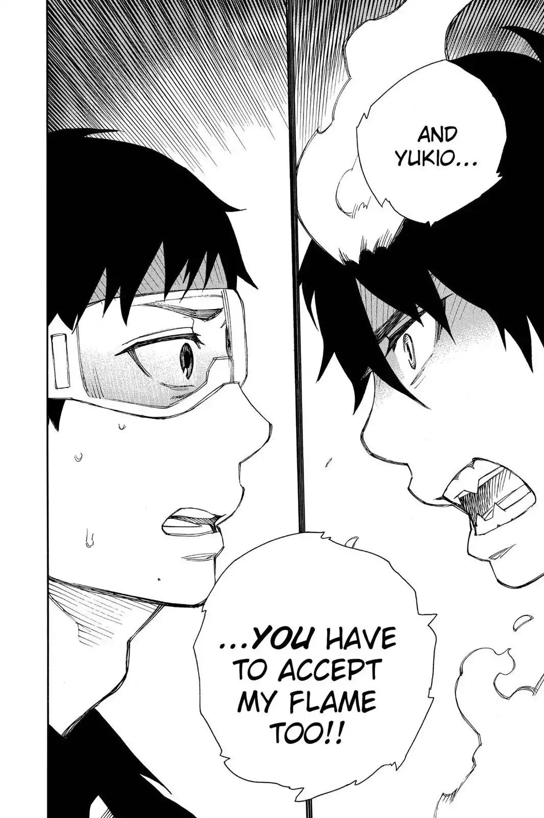 Ao no Exorcist Chapter 36 page 32 - Chapter 36: Gone With The Blue Waves