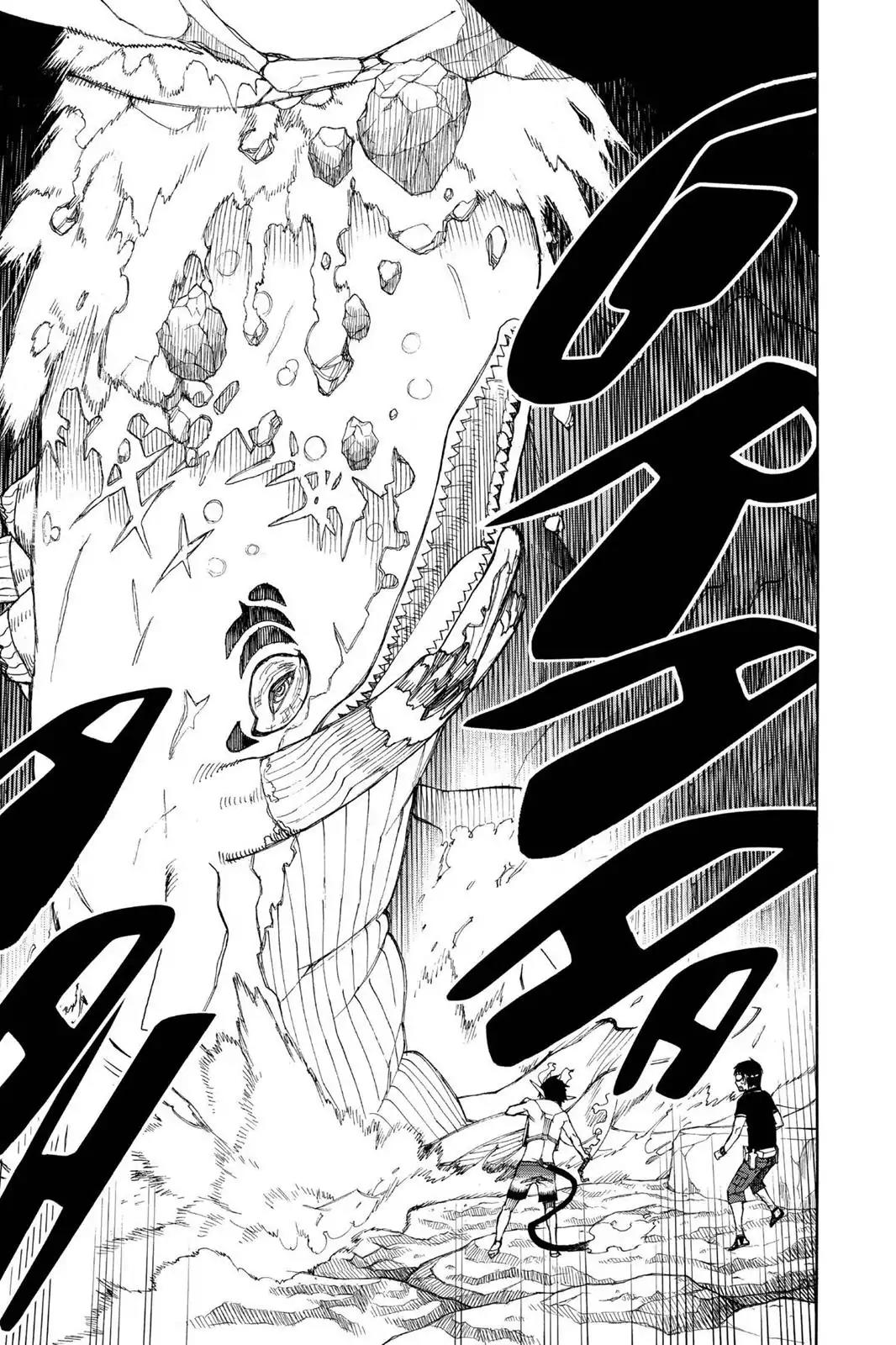 Ao no Exorcist Chapter 36 page 35 - Chapter 36: Gone With The Blue Waves