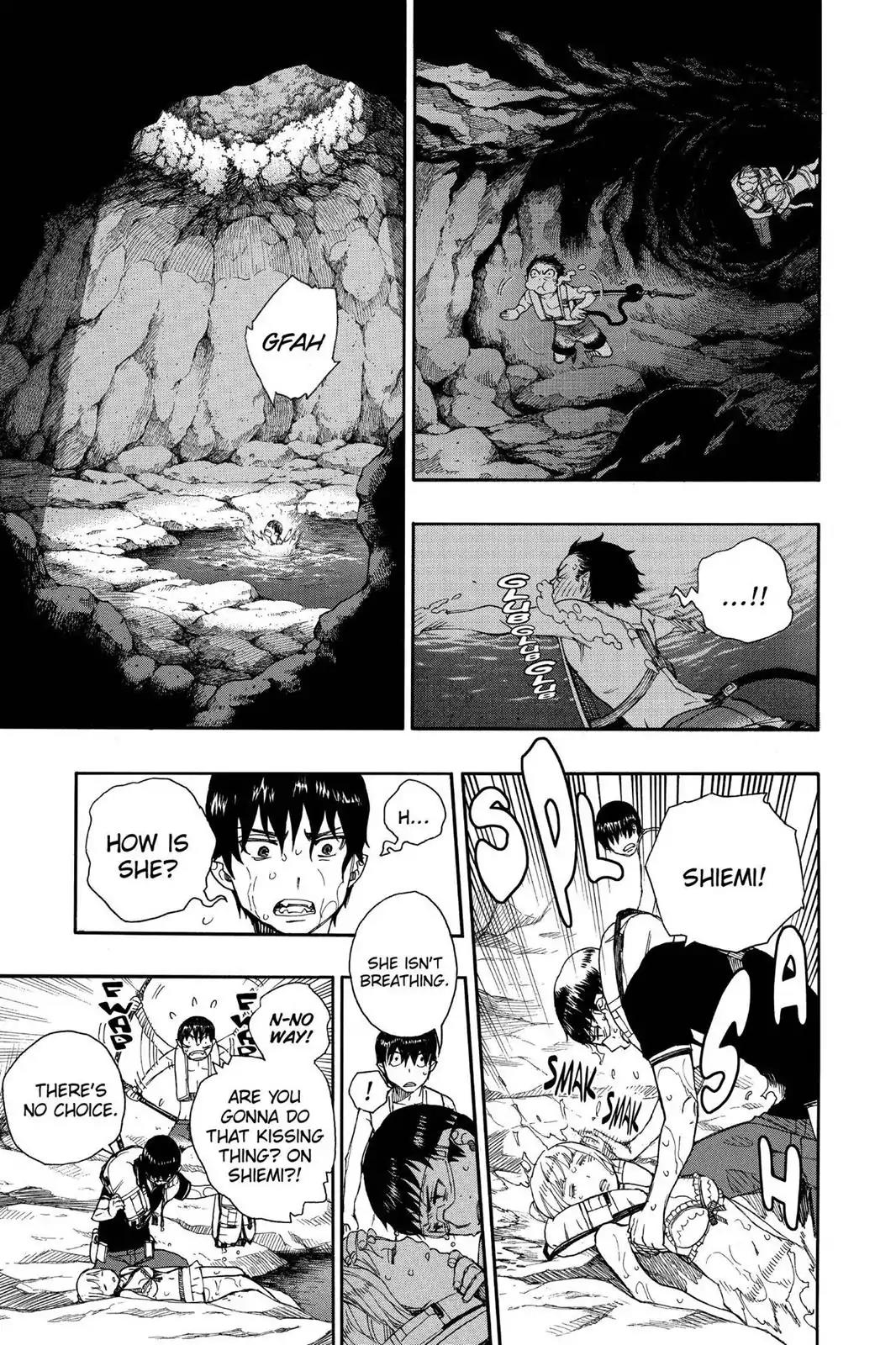 Ao no Exorcist Chapter 36 page 5 - Chapter 36: Gone With The Blue Waves