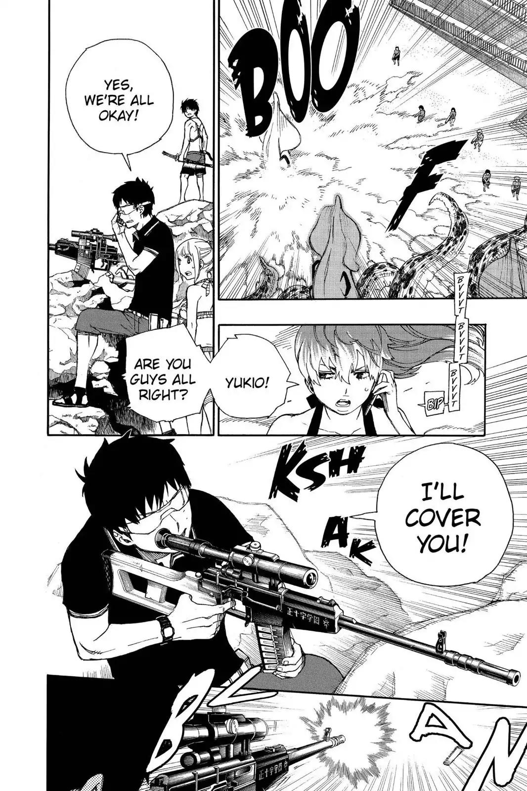 Ao no Exorcist Chapter 37 page 15 - Chapter 37: The Moon Falls And The Sun Rises