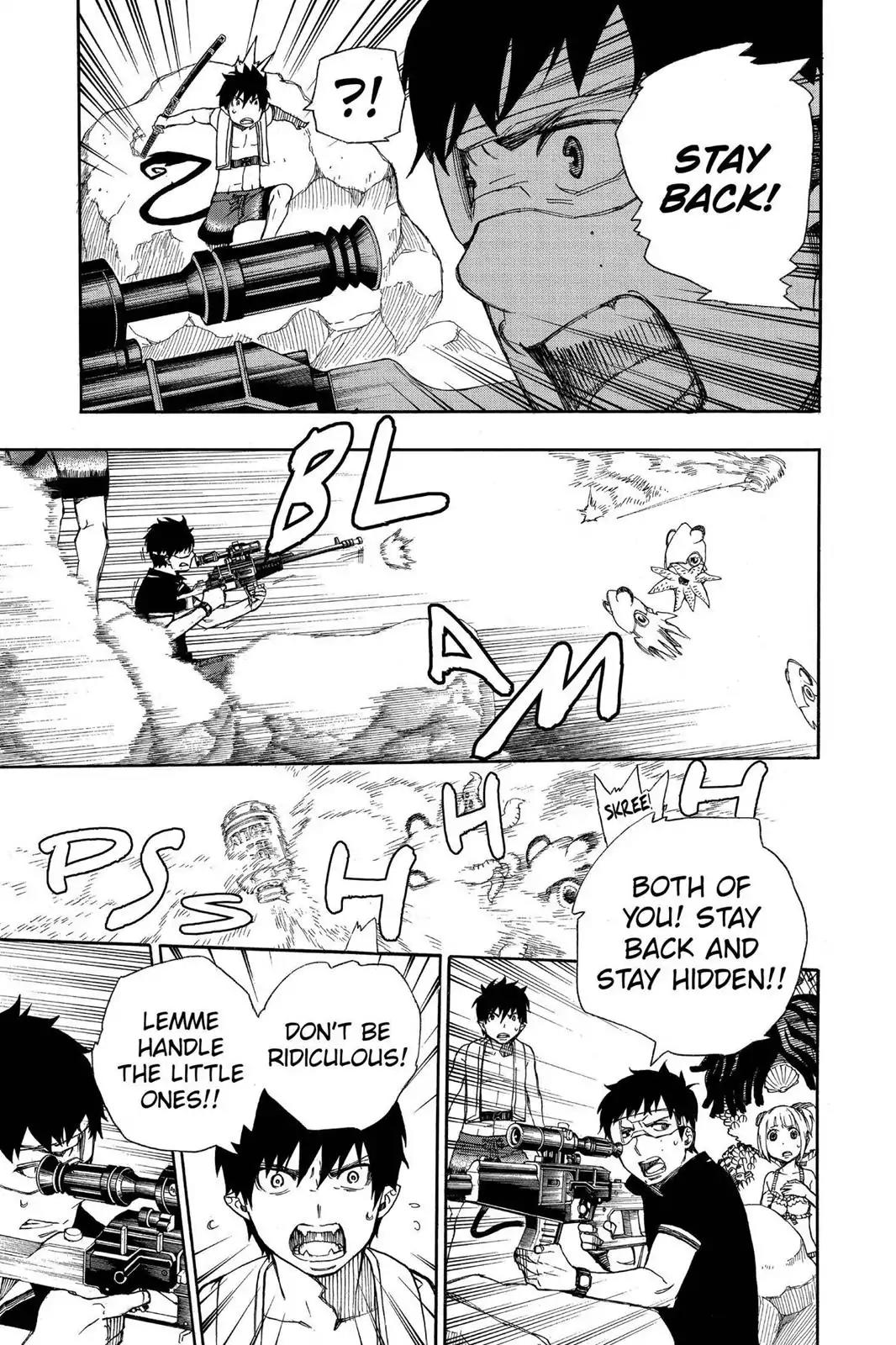 Ao no Exorcist Chapter 37 page 18 - Chapter 37: The Moon Falls And The Sun Rises