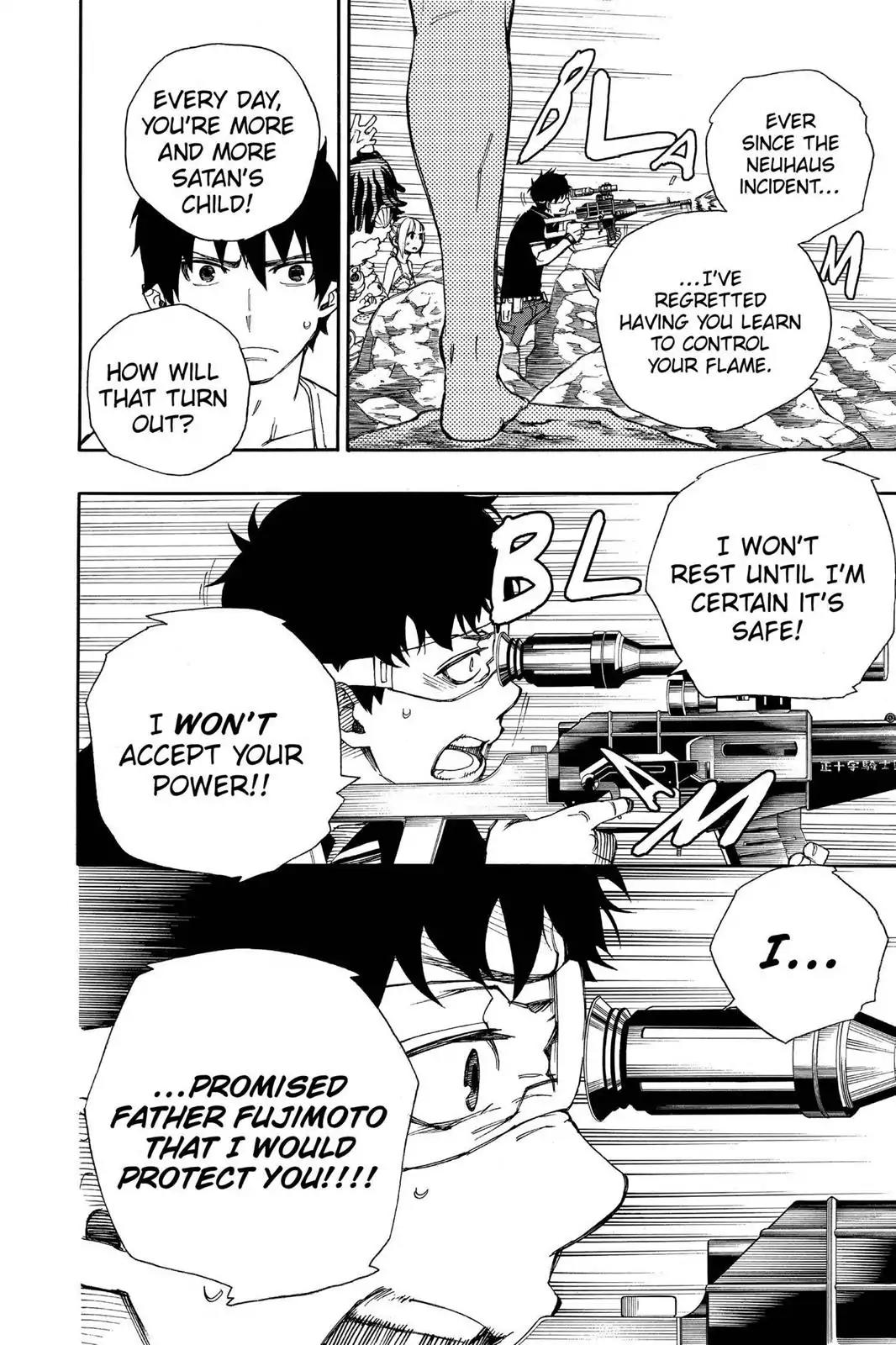 Ao no Exorcist Chapter 37 page 19 - Chapter 37: The Moon Falls And The Sun Rises