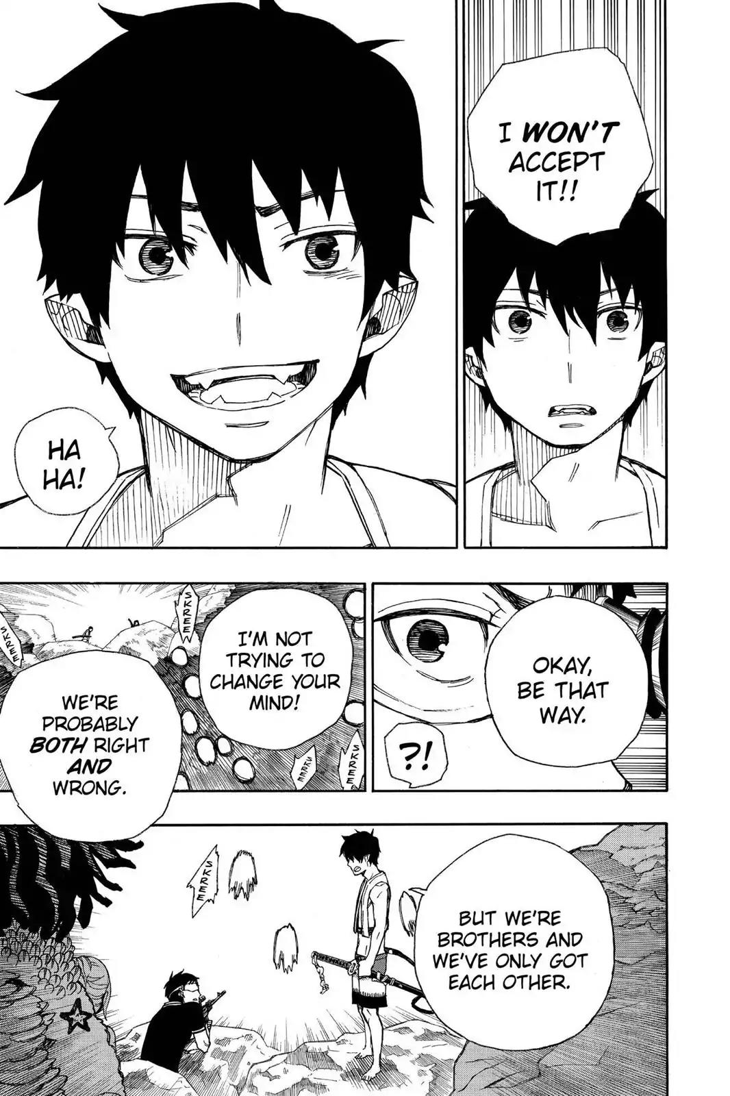 Ao no Exorcist Chapter 37 page 20 - Chapter 37: The Moon Falls And The Sun Rises