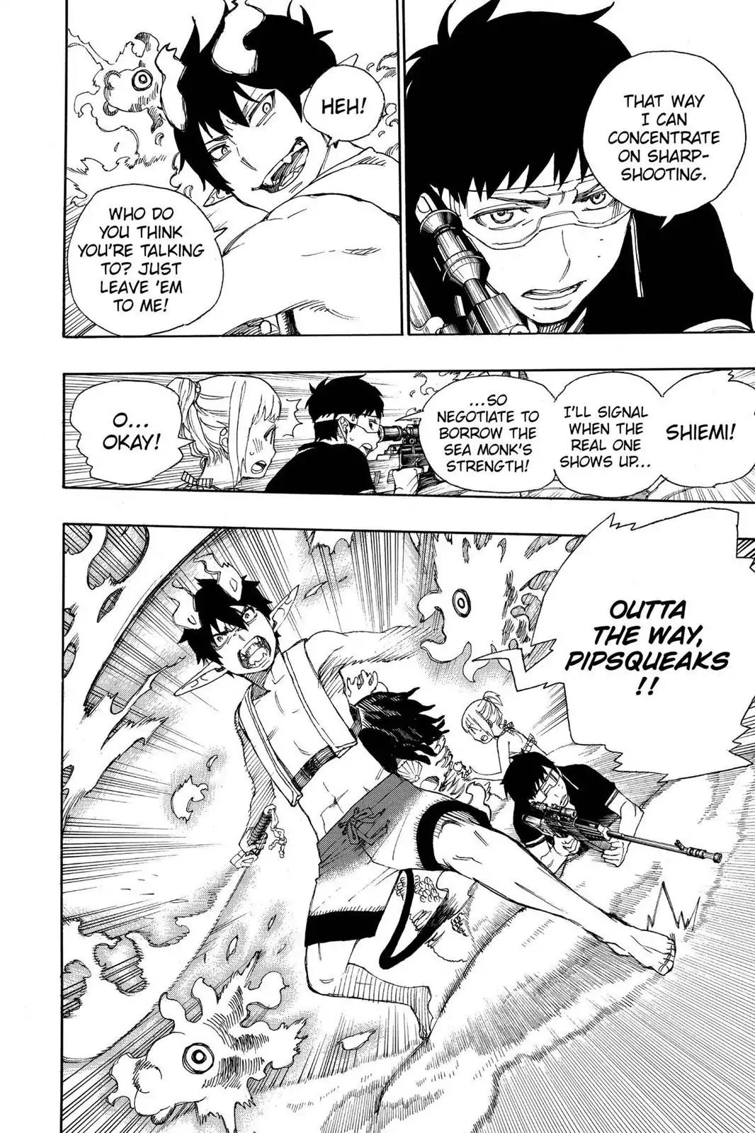 Ao no Exorcist Chapter 37 page 23 - Chapter 37: The Moon Falls And The Sun Rises