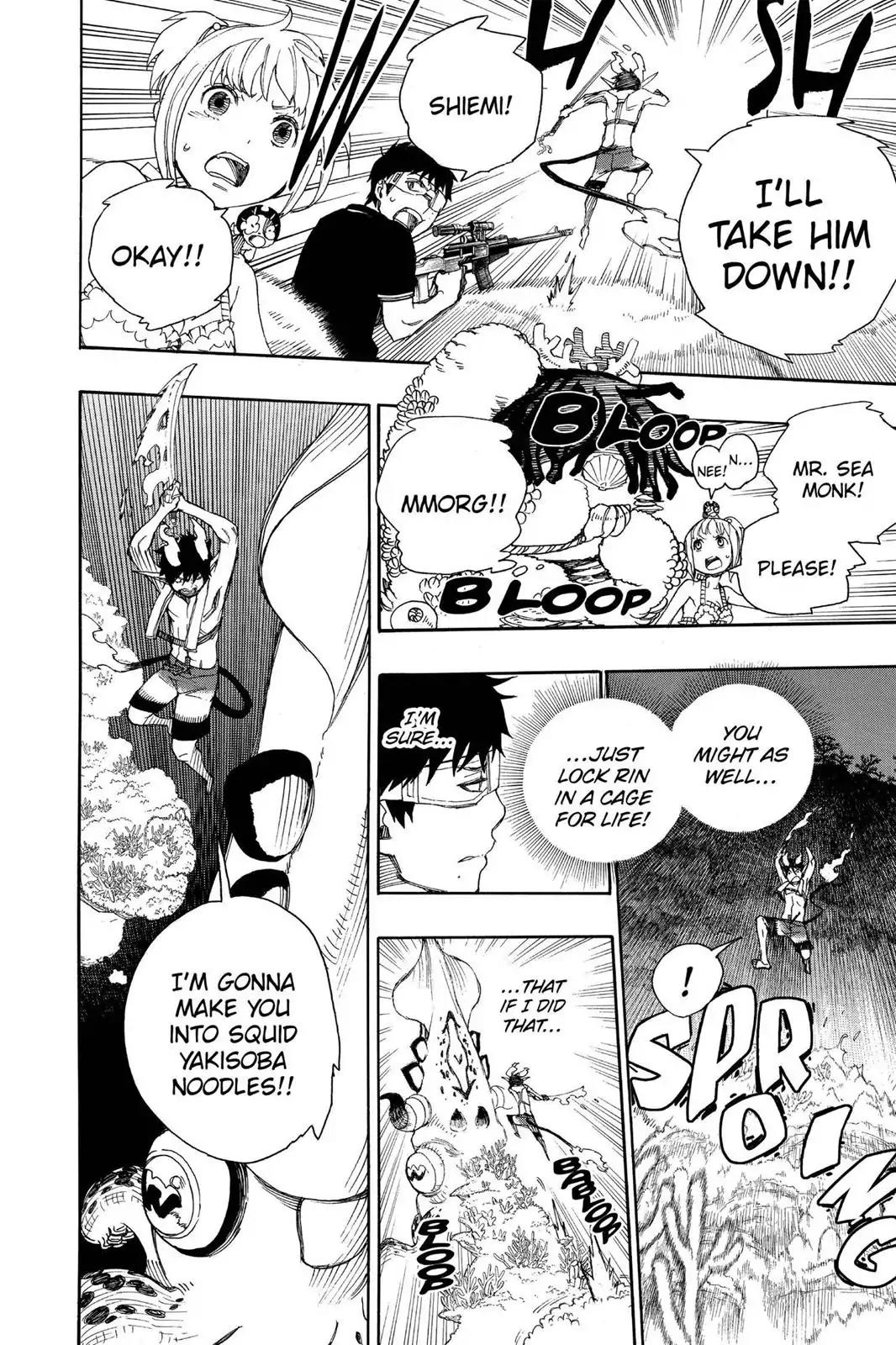Ao no Exorcist Chapter 37 page 25 - Chapter 37: The Moon Falls And The Sun Rises