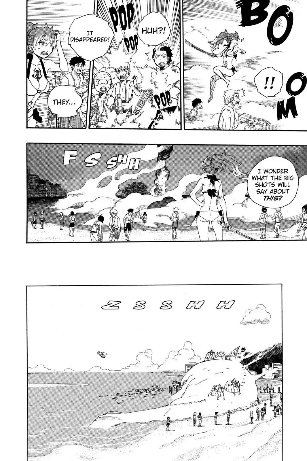 Ao no Exorcist Chapter 37 page 27 - Chapter 37: The Moon Falls And The Sun Rises