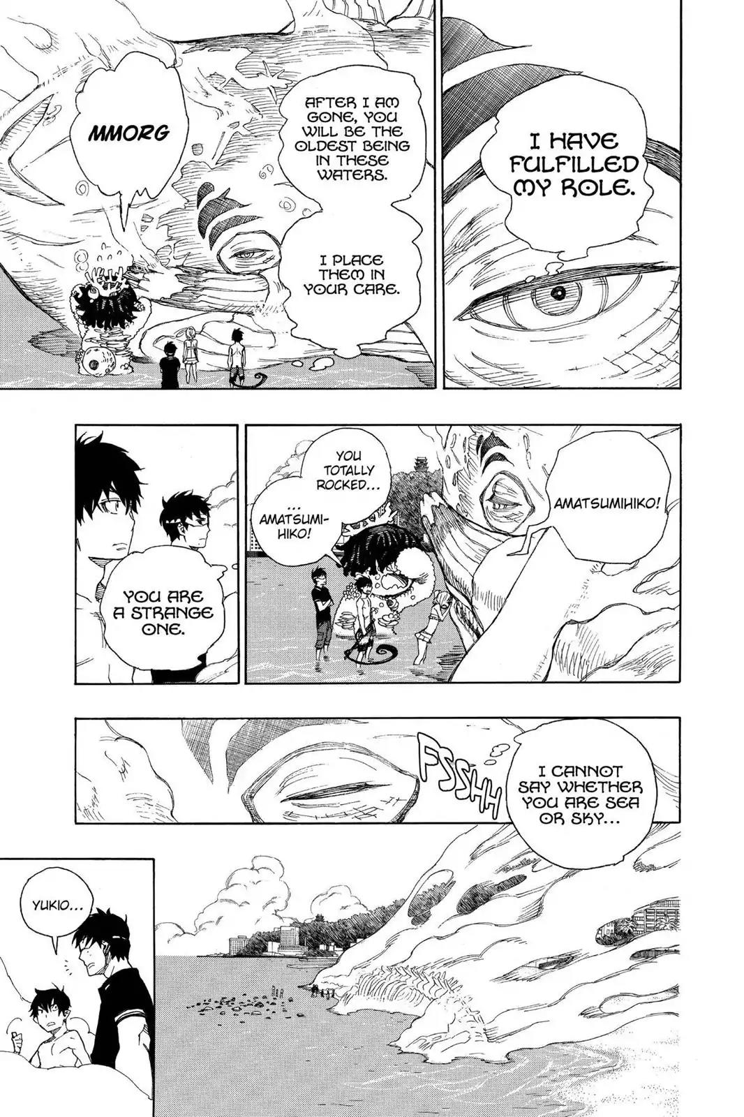Ao no Exorcist Chapter 37 page 28 - Chapter 37: The Moon Falls And The Sun Rises