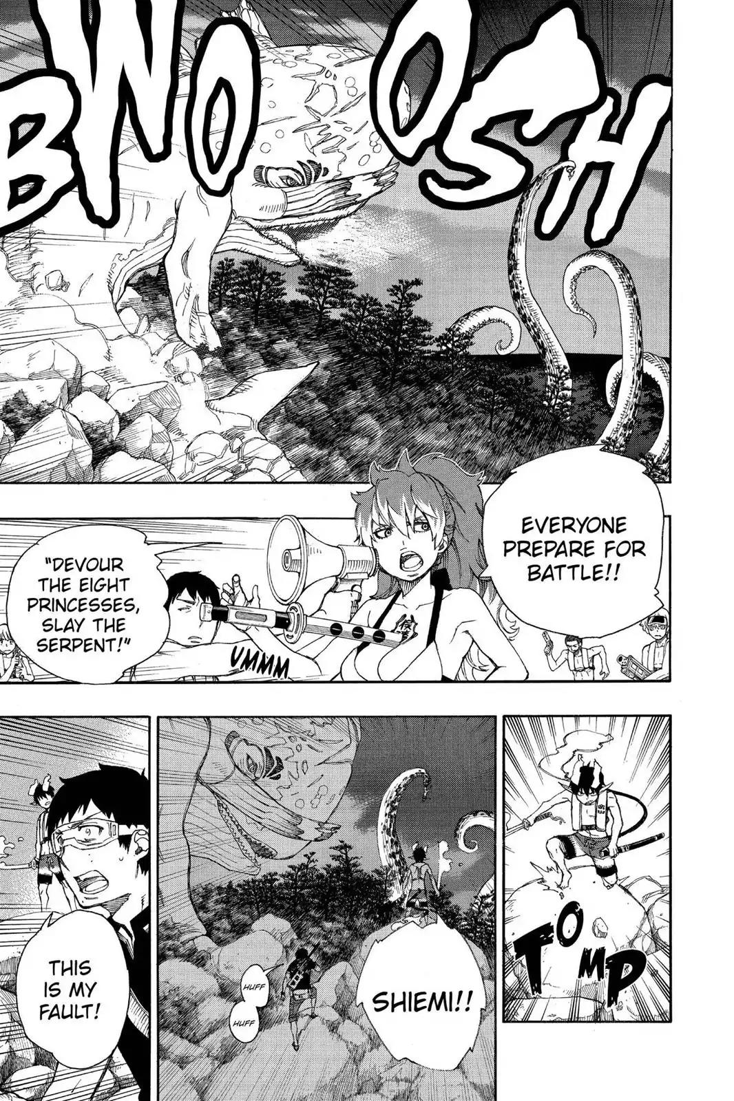 Ao no Exorcist Chapter 37 page 3 - Chapter 37: The Moon Falls And The Sun Rises