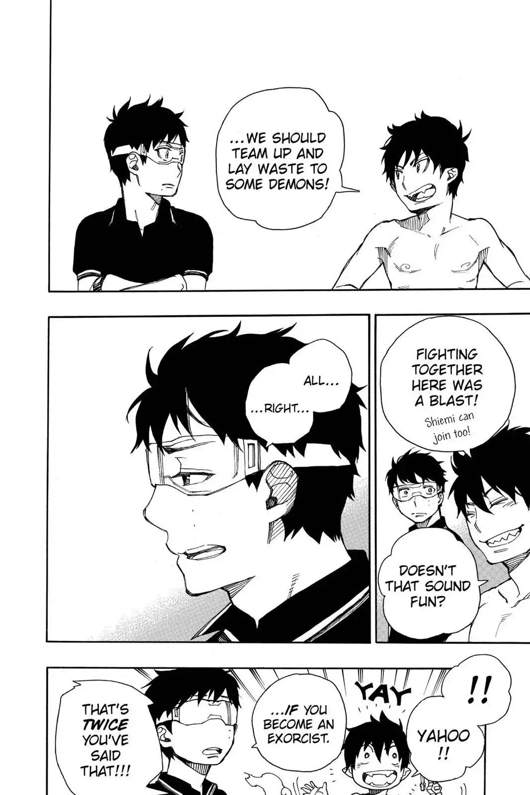 Ao no Exorcist Chapter 37 page 31 - Chapter 37: The Moon Falls And The Sun Rises