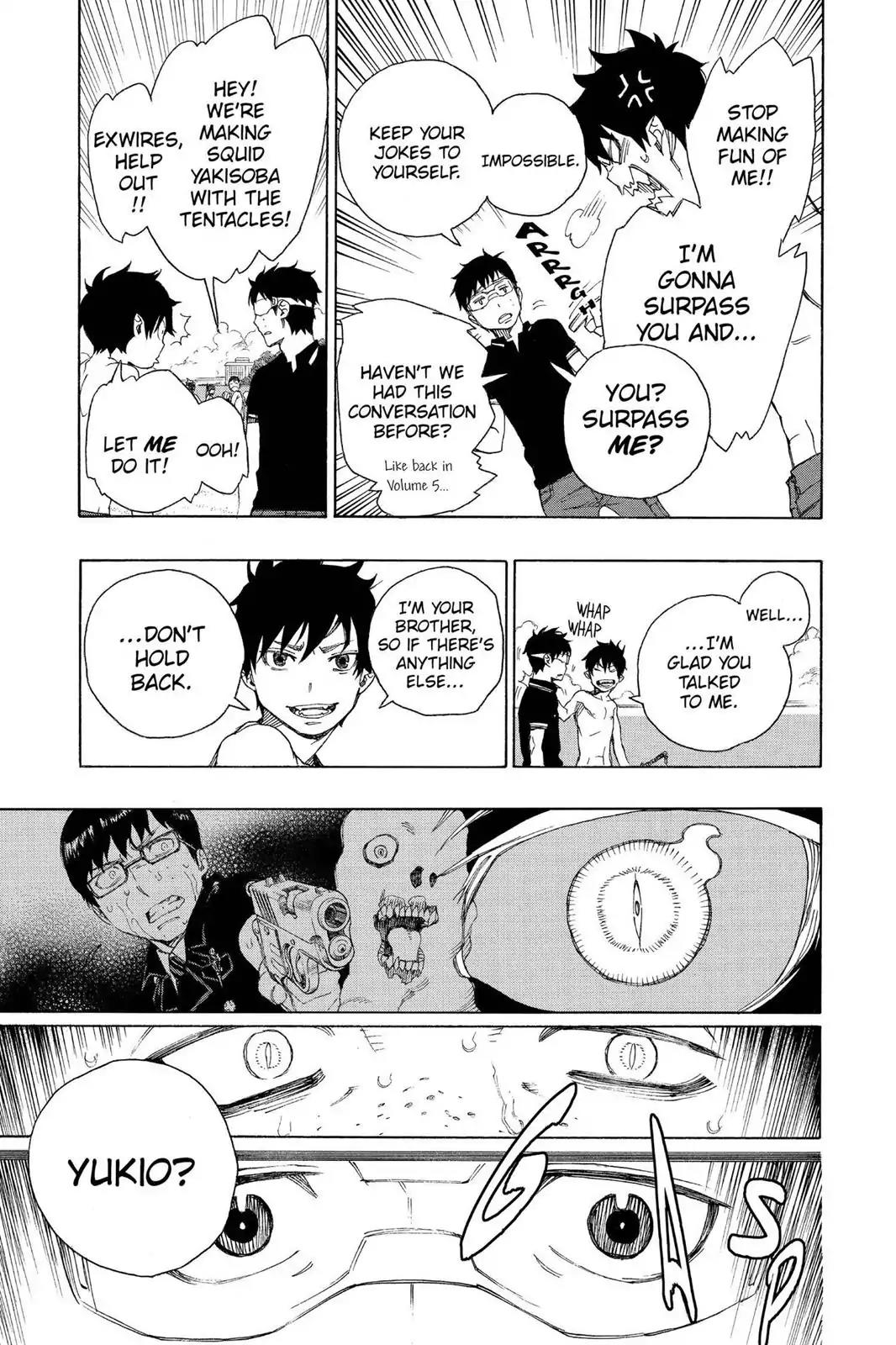 Ao no Exorcist Chapter 37 page 32 - Chapter 37: The Moon Falls And The Sun Rises