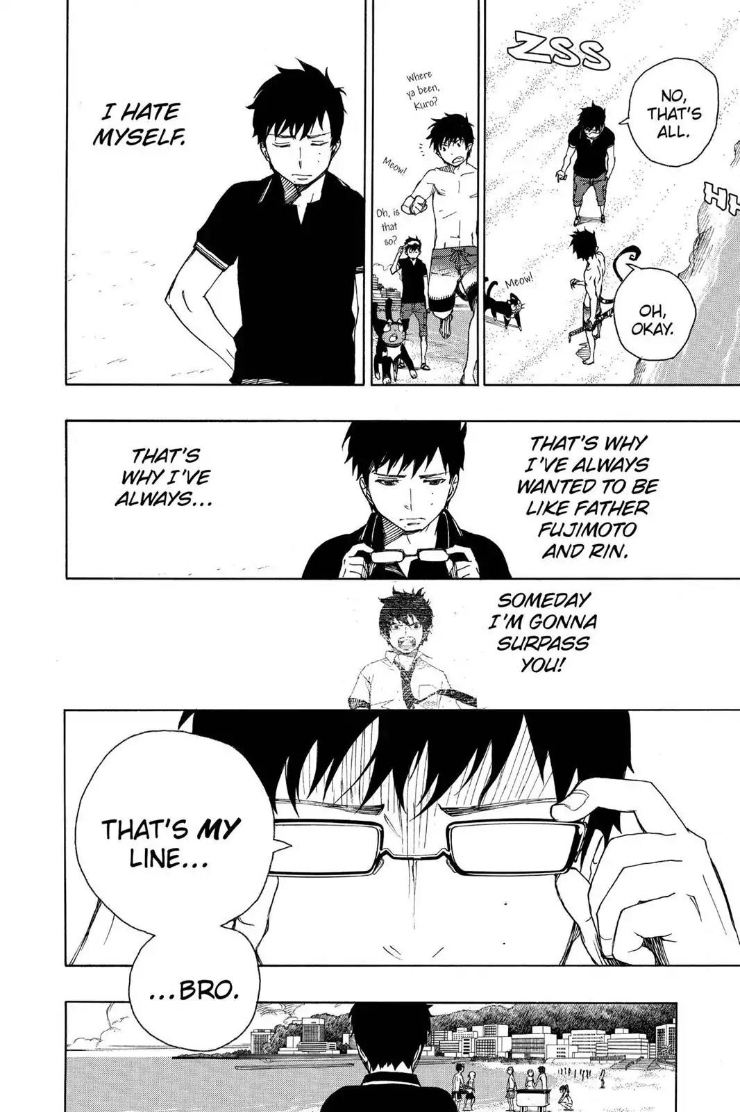 Ao no Exorcist Chapter 37 page 33 - Chapter 37: The Moon Falls And The Sun Rises
